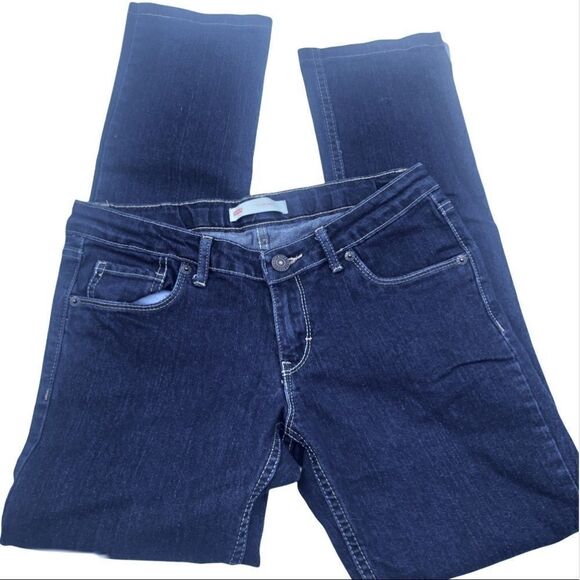 Levi’s kids youth 711 skinny dark wash 16 regular - Picture 1 of 11